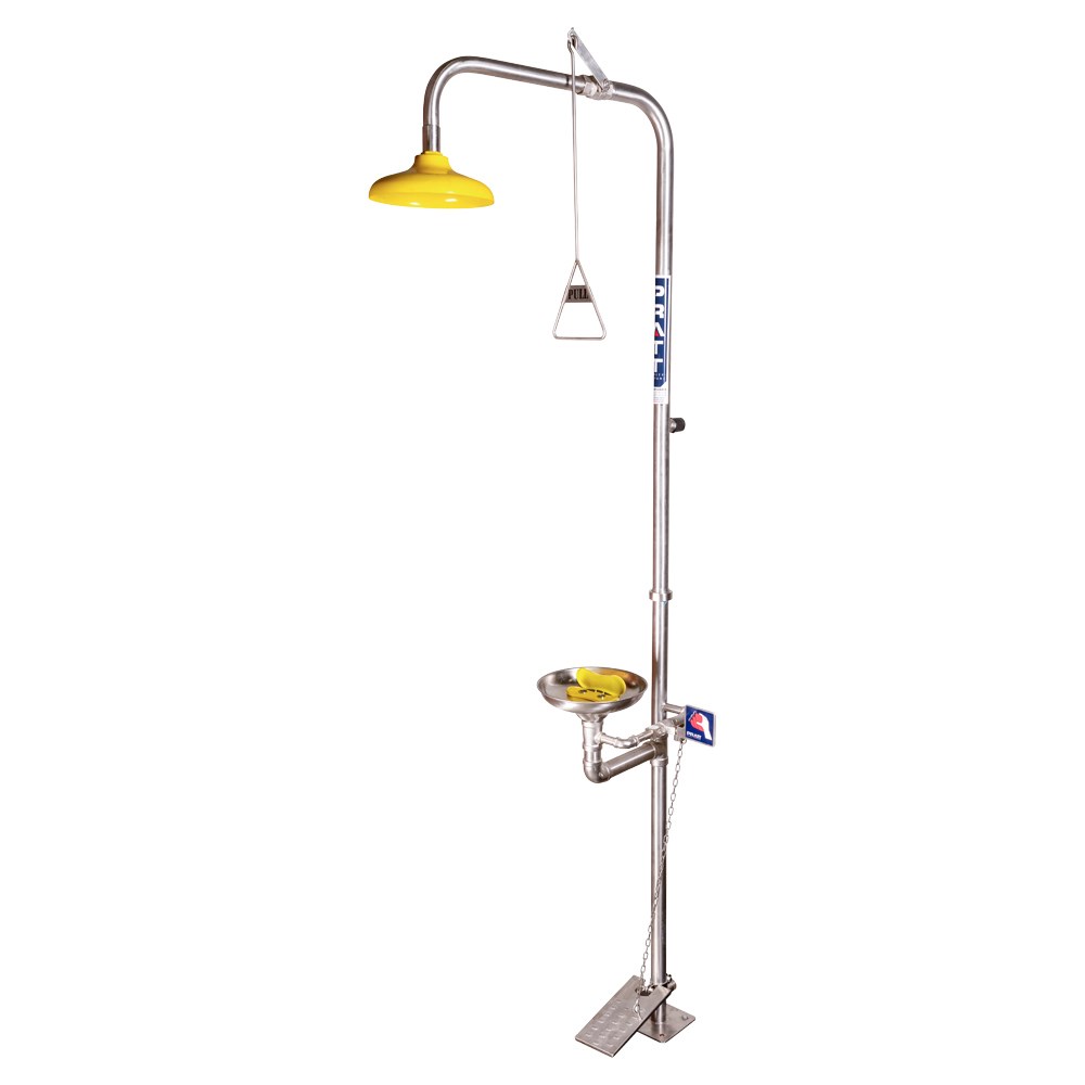 PRATT SE607 Combination Shower / Eyewash Station