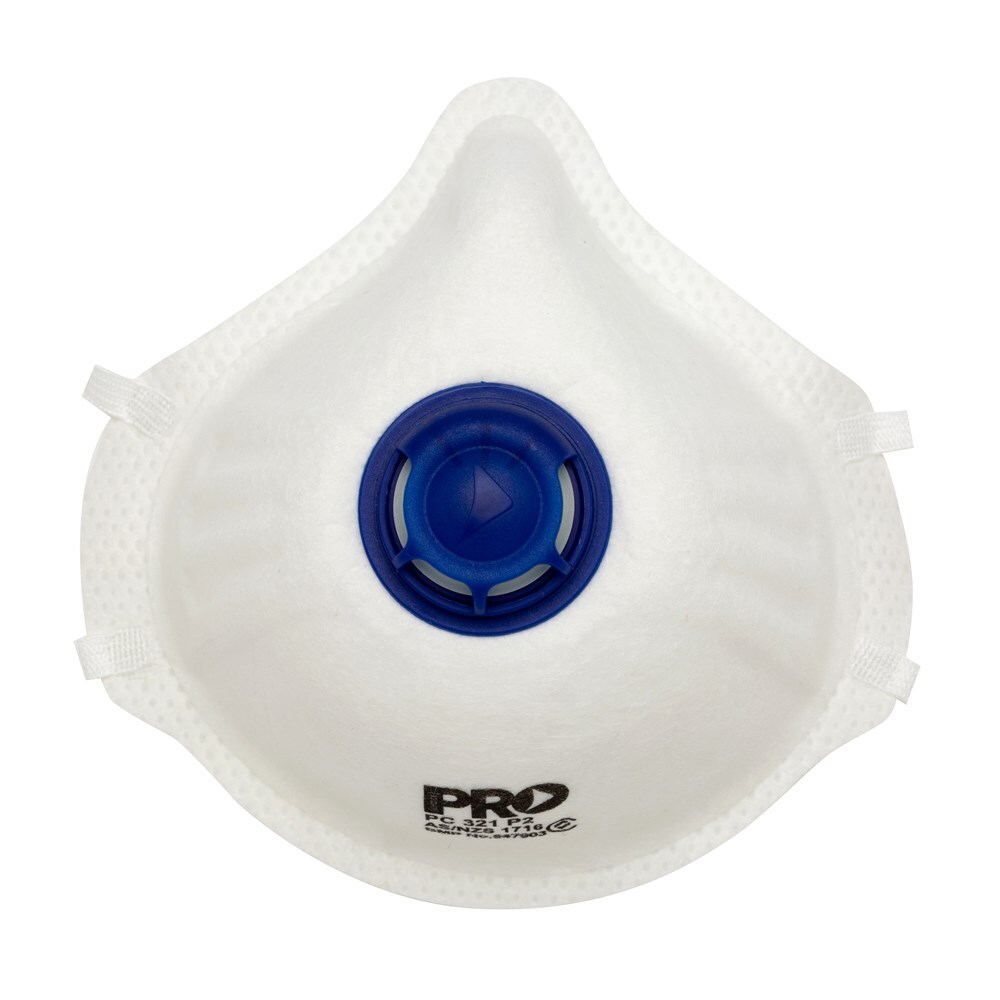 PROCHOICE P2 Disposable Respirator Mask with Valve - Box 12
