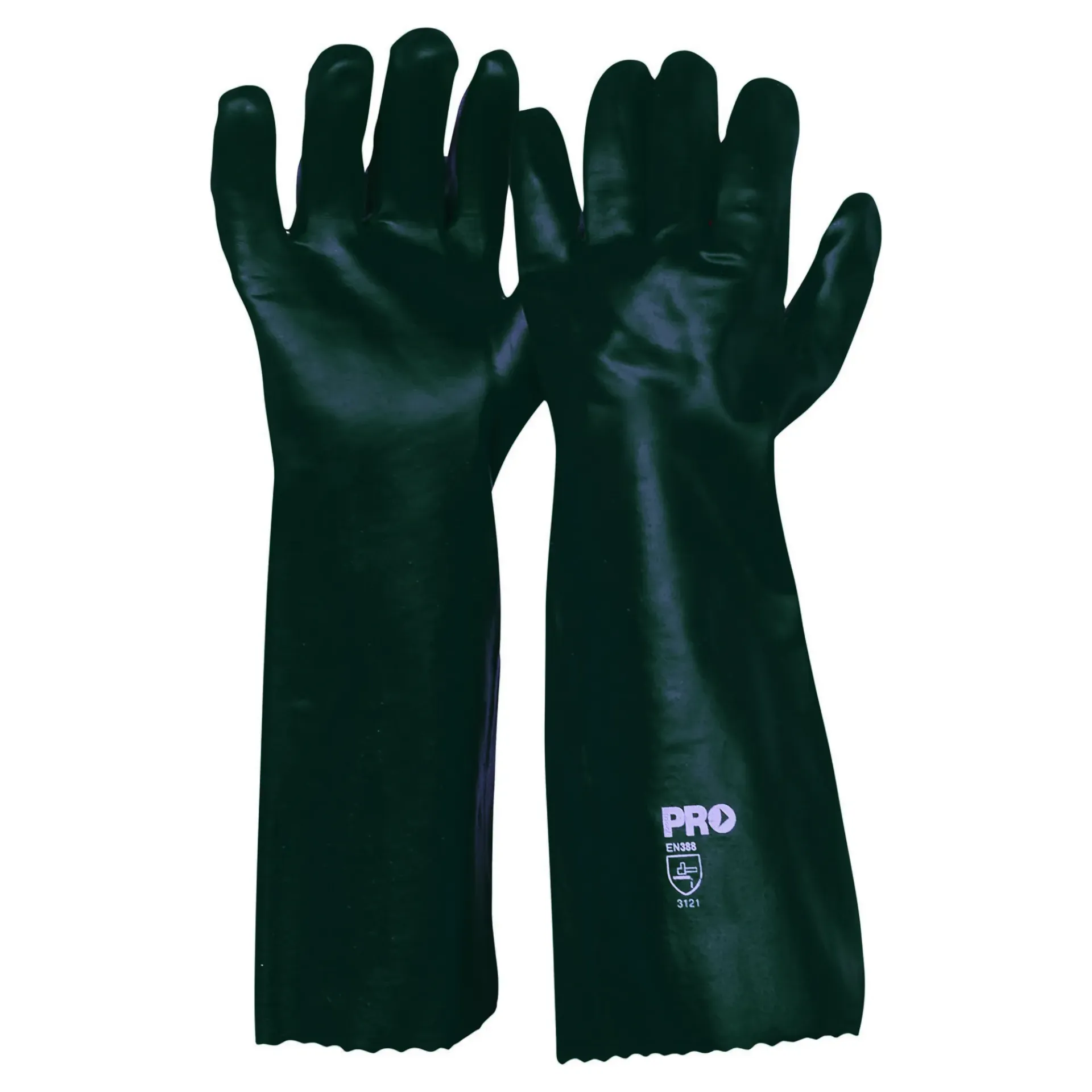 [PC-PVC45DD] PROCHOICE PVC Gloves - 45cm Gauntlet Double Dipped