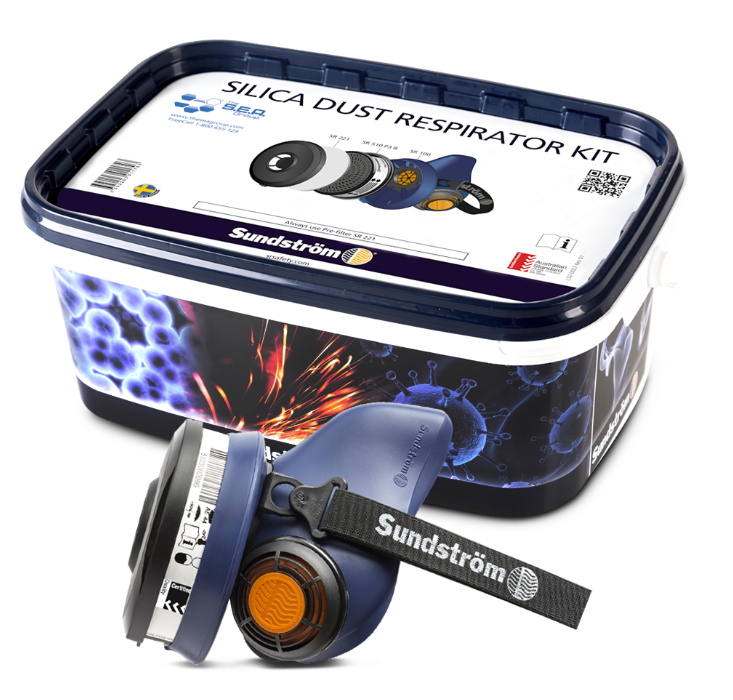 SUNDSTROM SR100 P2 Respirator Kit (L/XL)