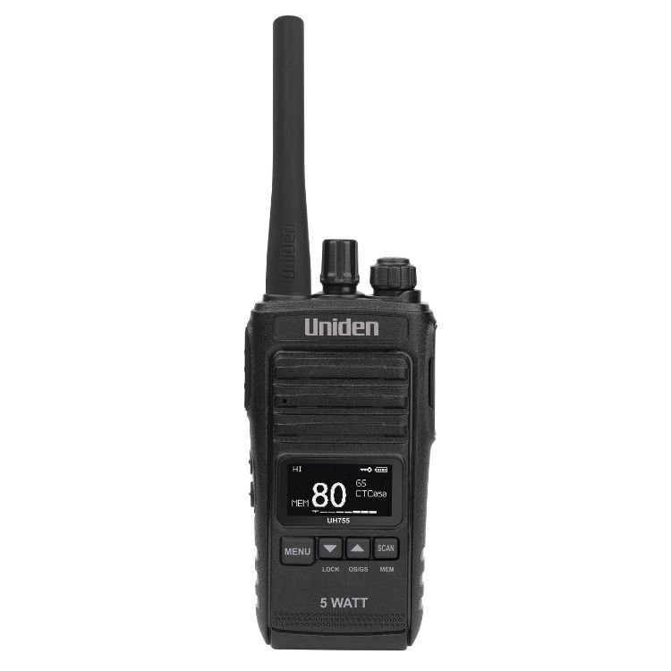 [UH755] UNIDEN UH755 5W UHF Handheld Radio