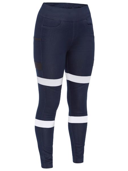 [BW-BPL6026T-06] BISLEY BPL6026T Reflective Taped Jeggings (06)