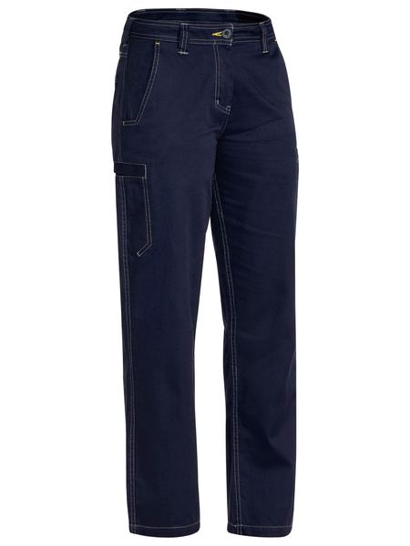 [BW-BPL6431-06] BISLEY BPL6431 Womens Lightweight Cargo Pants (Navy, 06)