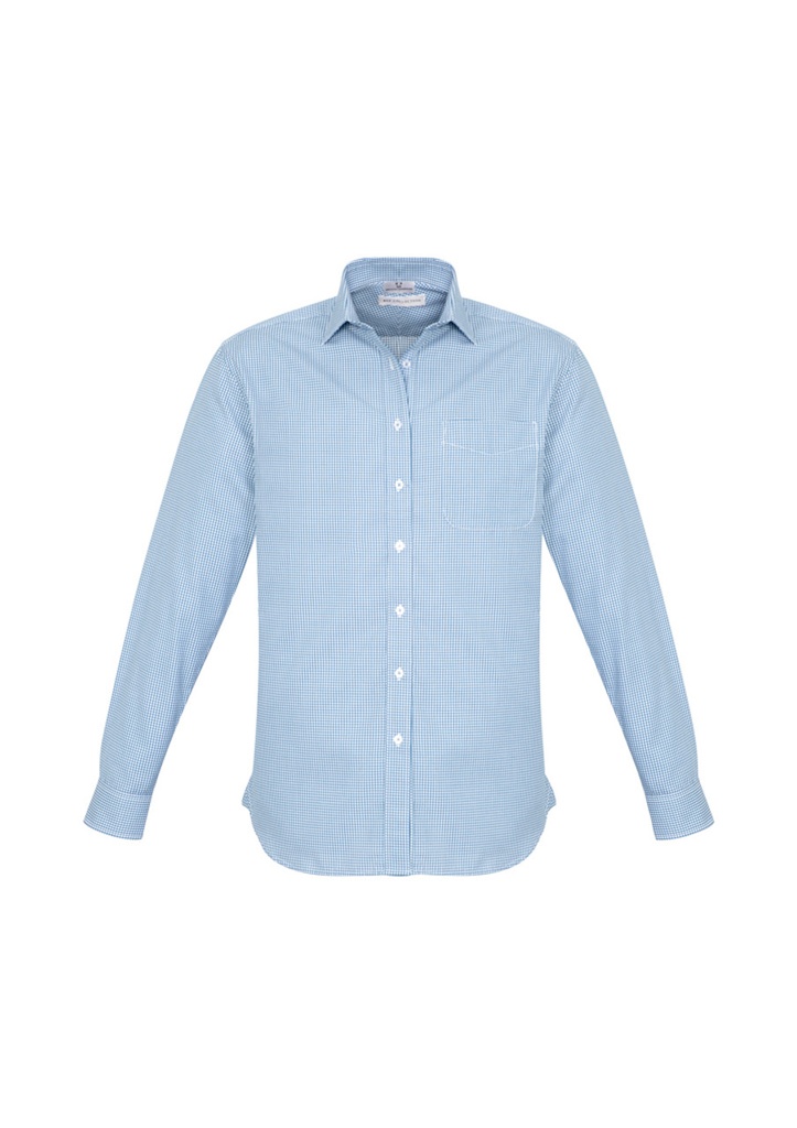BIZ COLLECTION S716ML Mens Ellison Long Sleeve Shirt