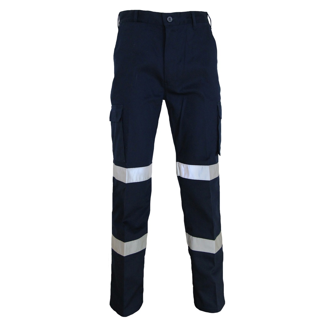 [DNC-3362-072R] DNC 3362 Biomotion Cotton Drill Pants, Navy (72R)