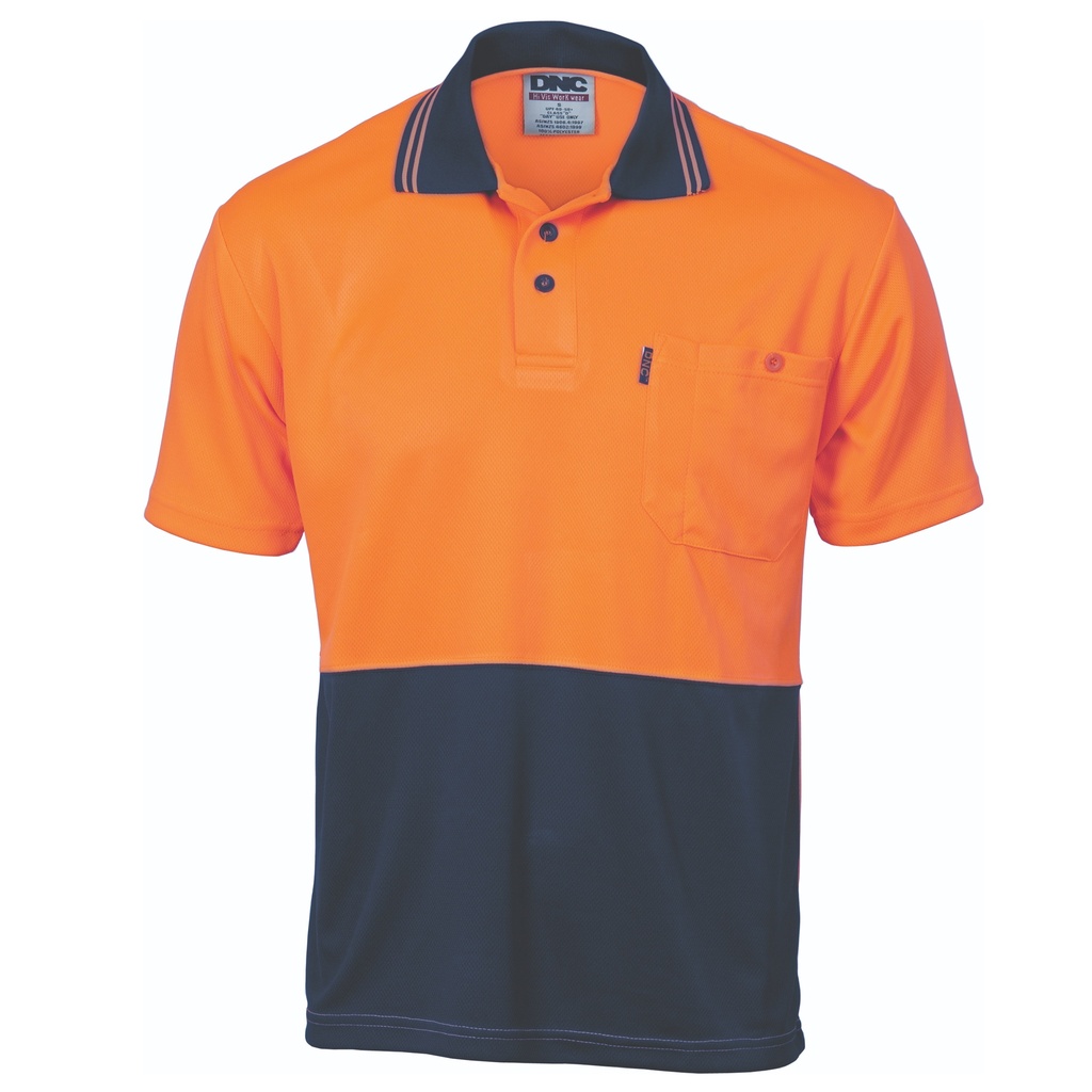 DNC 3811 HiVis Polo Shirt