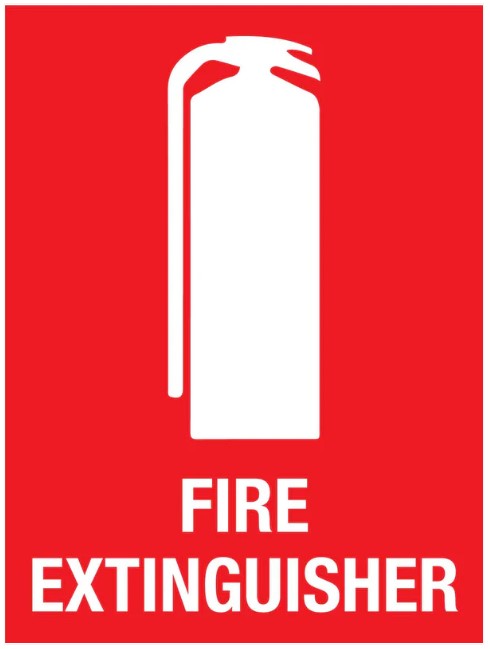 Sign - Fire Extinguisher Location