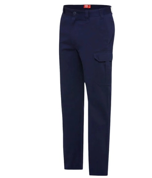 [Y02570-N92R] HARD YAKKA Y02570 Navy Core Cotton Cargo Drill Pants (92R)
