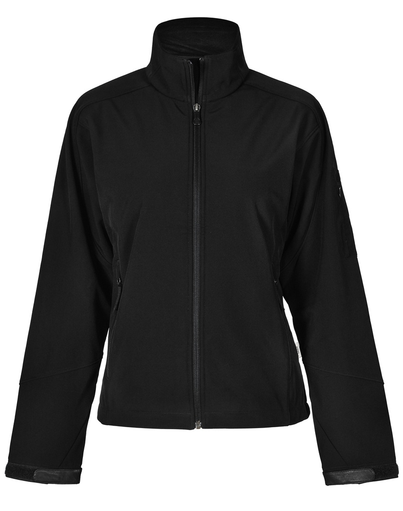 [JK24-B08] WINNING SPIRIT JK24 Ladies Softshell Jacket (08, Black)