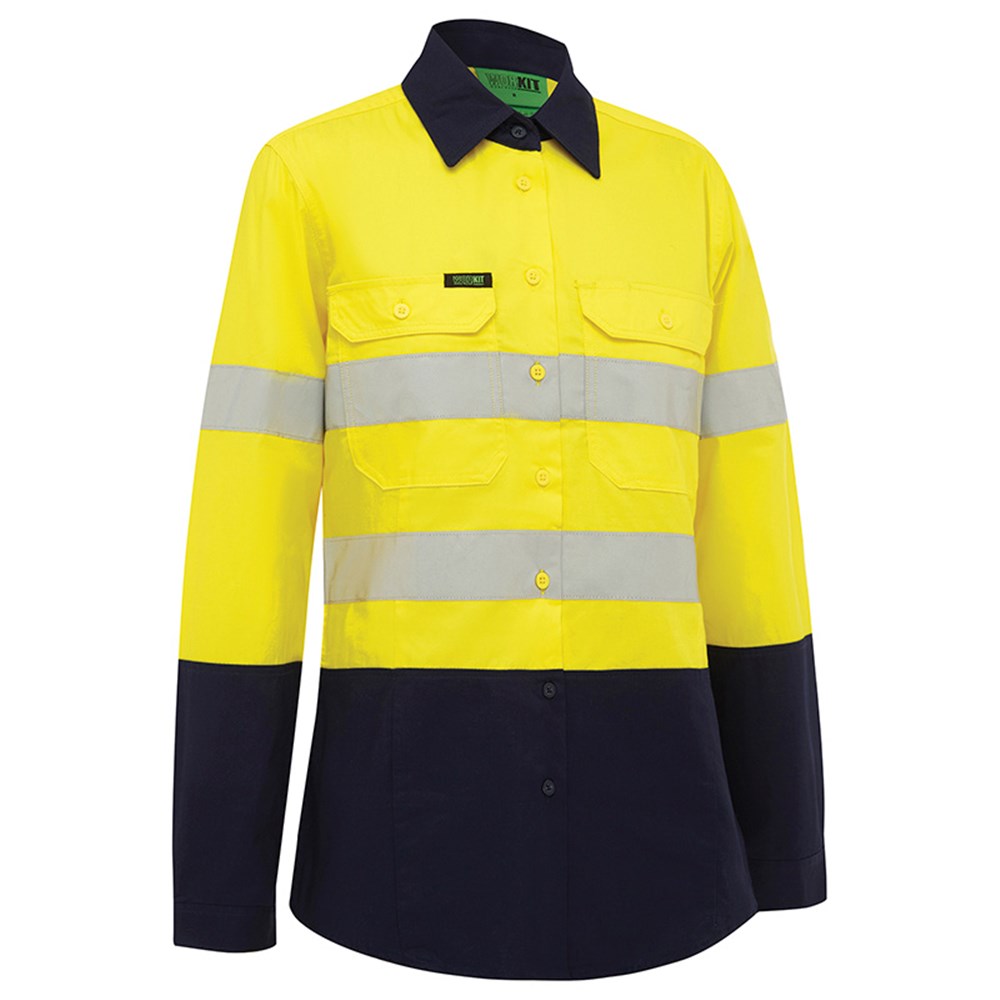 [WW-2012YN-06] WORKIT 2012YN Womens Taped Shirt (06)