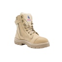 312661-Sand | STEEL BLUE Southern Cross Zip Safety Boots