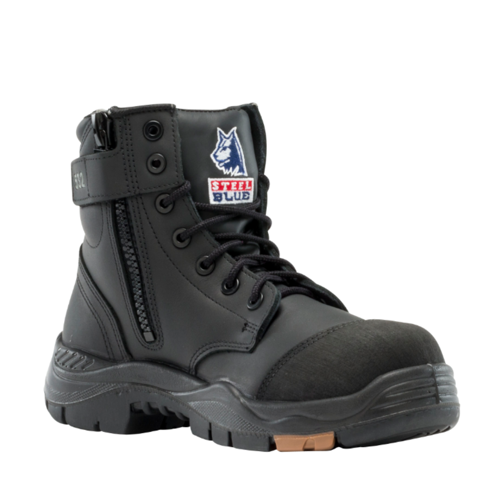 317532 | STEEL BLUE Argyle Zip Composite Boots