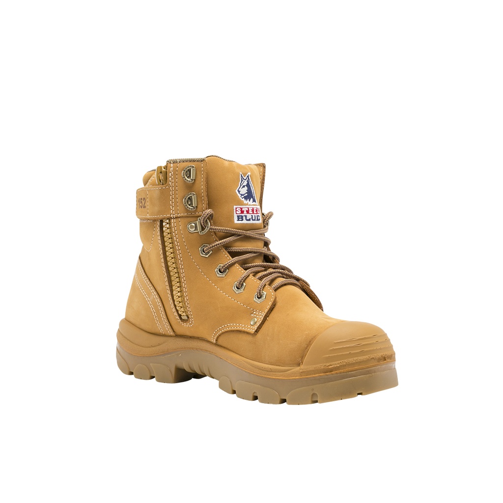 [SB-332152-W03] 332152 | STEEL BLUE Argyle Zip Bump Cap Work Boots (3)