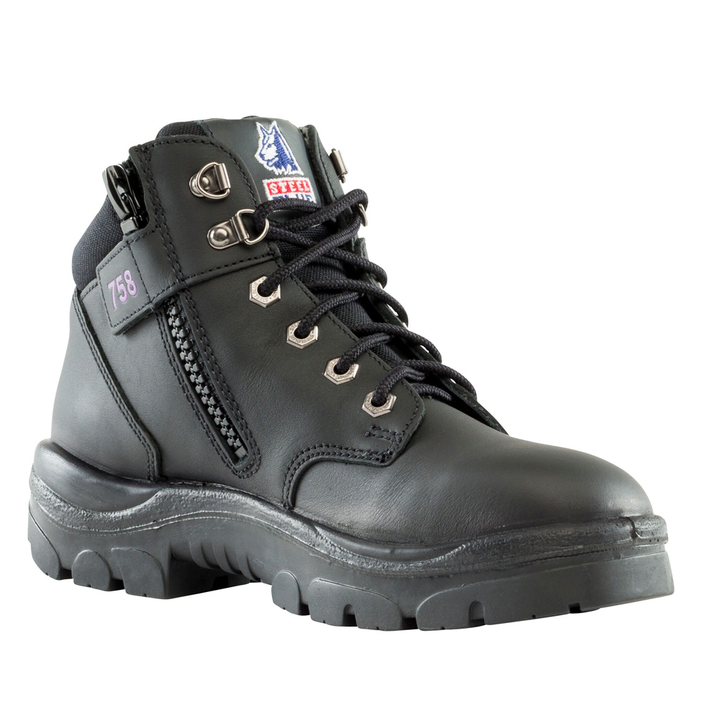[SB-512758-04] 512758 | STEEL BLUE Ladies Parkes Zip Boots (4)