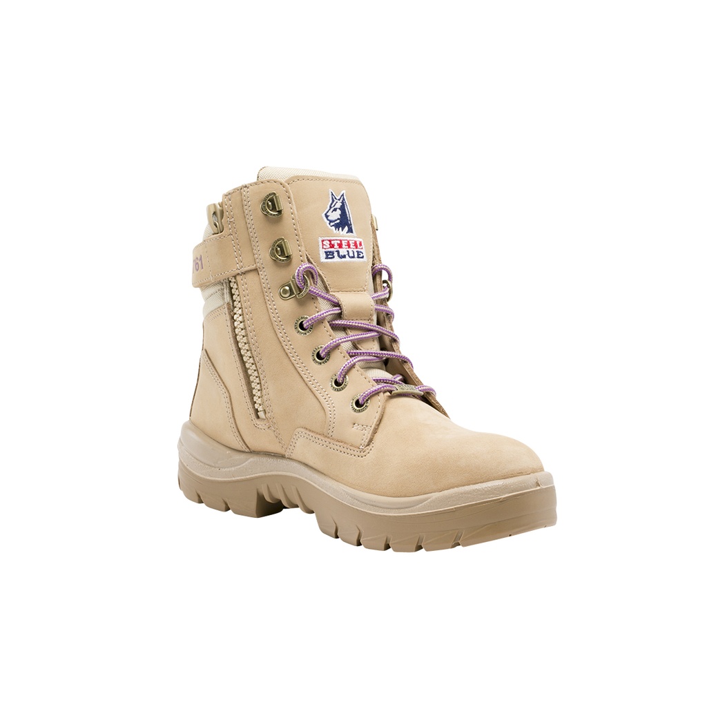 [SB-522761-S04] 522761 | STEEL BLUE Ladies Zip Nitrile Southern Cross Boots (4)