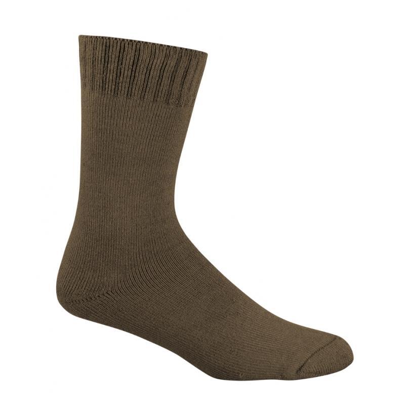 [BT-0610K] BAMBOO Extra Thick Work Socks, Khaki (MENS 6-10 / WOMENS 8-11)