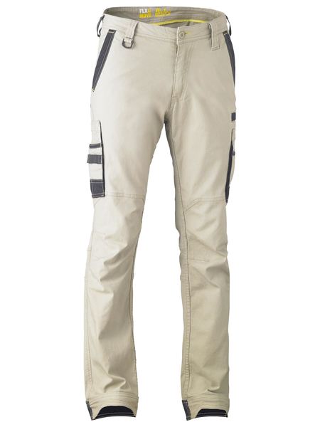 BISLEY BPC6331 FLX & MOVE Cargo Pants - Stone