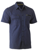 [BW-BS1144N-XS] BISLEY BS1144 FLX & MOVE Stretch Utility Shirt, Navy (XS)
