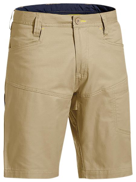 [BW-BSH1474K-77] BISLEY BSH1474 X-AIRFLOW Cargo Shorts Khaki (77)