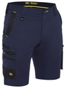 BISLEY BSHC1332 Flx & Move 4-Way Stretch Zip Cargo Shorts - Navy