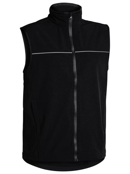 [BW-BV0360-BXS] BV0360 BISLEY Soft Shell Vest, Black (XS)