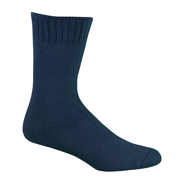 [BT-0610N] BAMBOO Extra Thick Work Socks, Navy (MENS 6-10 / WOMENS 8-11)