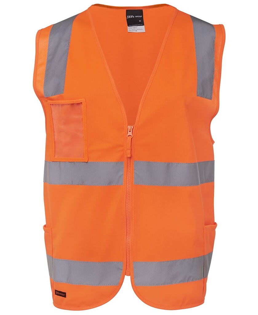 JB's 6DNSZ HiVis (D+N) ZIP Safety Vest
