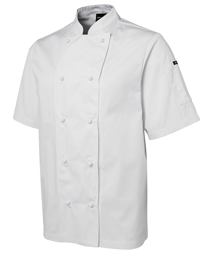 [JBS-5CJ2WAX] JB's 5CJ2 Unisex Short Sleeve Chef's Jacket (S)
