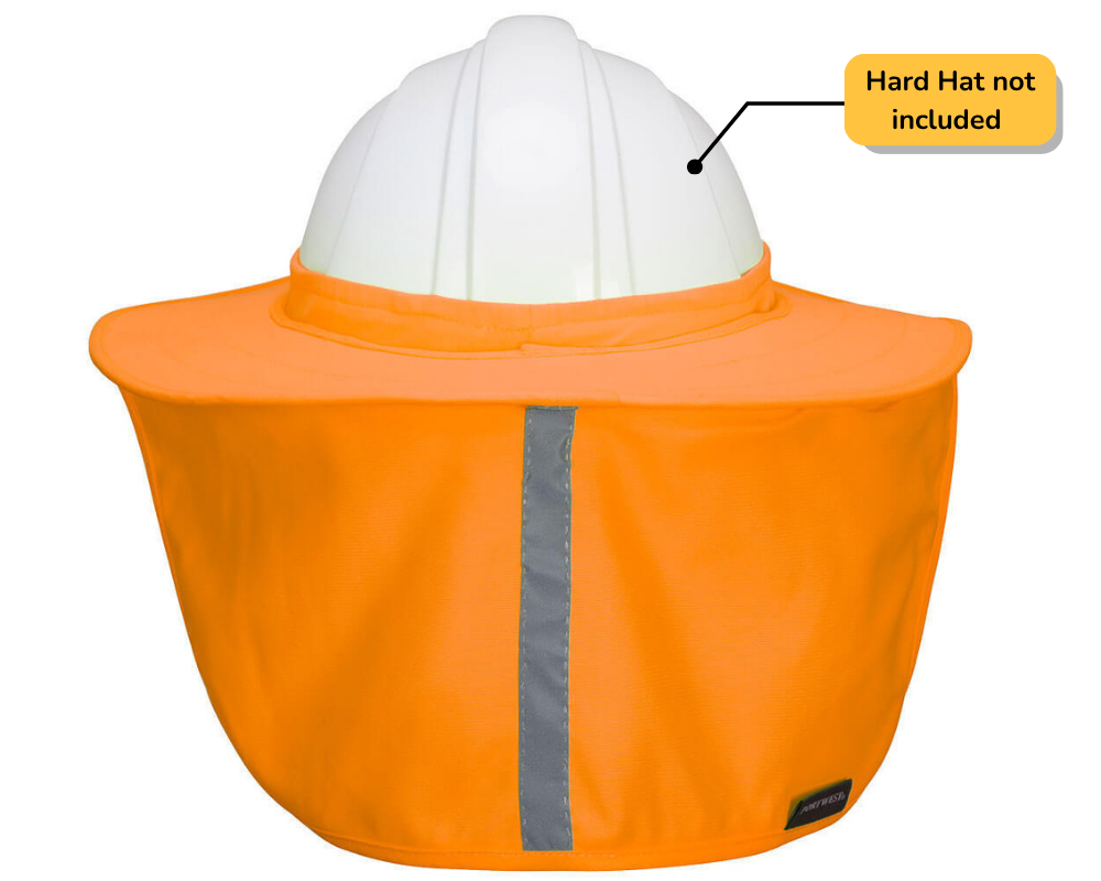 PORTWEST HA21 Hi-Vis Brim with Neck Shade