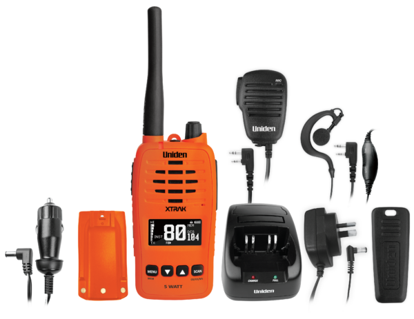 UNIDEN XTRAK50 5W UHF Handheld Radio