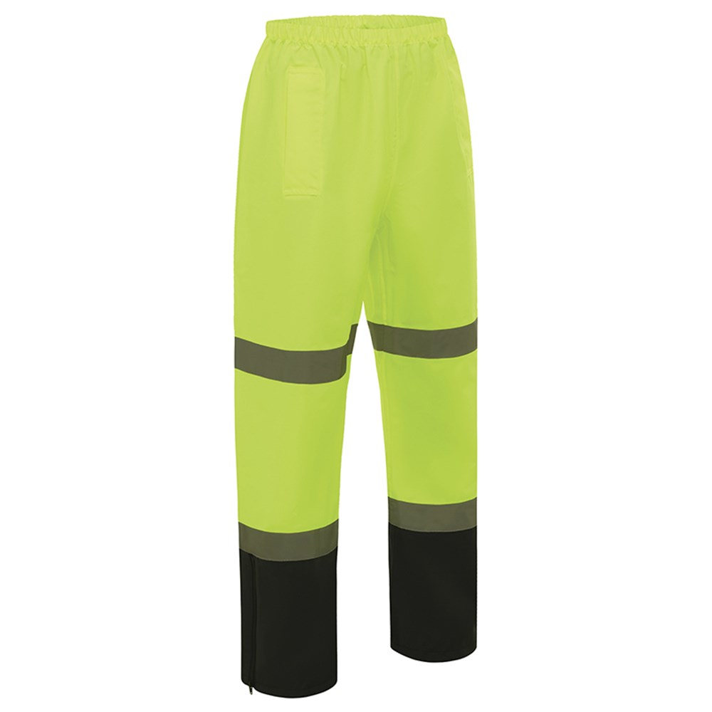 [WW-1305YN-L] WORKIT 1305 Wet Weather Taped Rain Pants (L, Yellow-Navy)