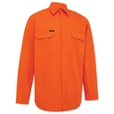 WORKIT 2007 ORANGE Lightweight Long Sleeve Shirt