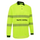 WORKIT Qld Traffic Control Polo Yellow