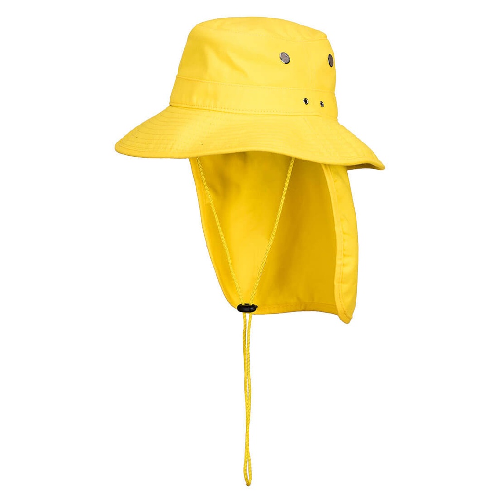 Wide Brimmed Hat with Neck Shade