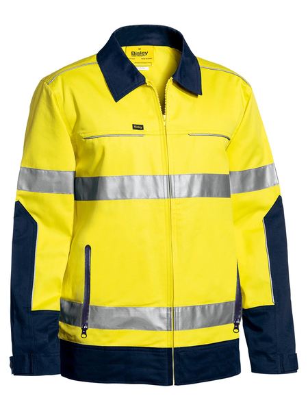 [BW-BJ6917T-XS] BISLEY BJ6917T Cotton Drill Jacket (XS)