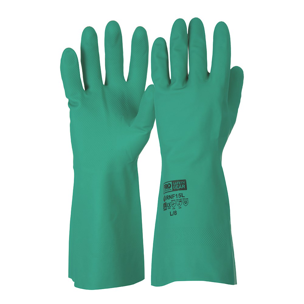 PROCHOICE RNF15 Green Nitrile Gloves