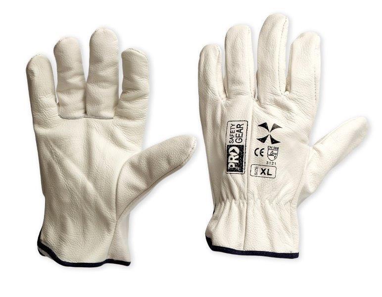 [PC-CGL41D-M] PROCHOICE CGL41D 'RIGGAMATE Revolution D' Cow Grain Leather Gloves (M)