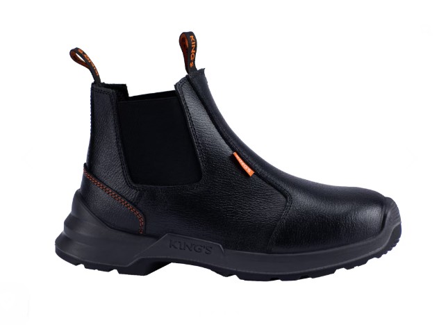 KINGS 15-580 Elastic-Sided Slip On Work Boots