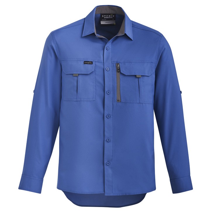 SYZMIK ZW460 Mens Outdoor Long Sleeve Shirt