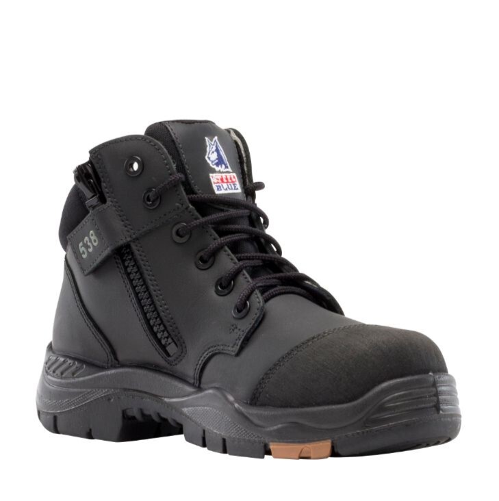 [SB-317538-B030] 317538 | STEEL BLUE Parkes Zip Composite Safety Boots (3)