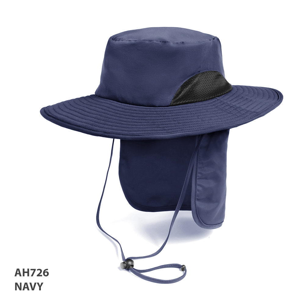 [AH726-N55] AH726 Outdoor Hat (Navy, Small - 55cm)