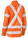 BISLEY BL6166XT Womens X-Back Cool Cotton Drill Shirt