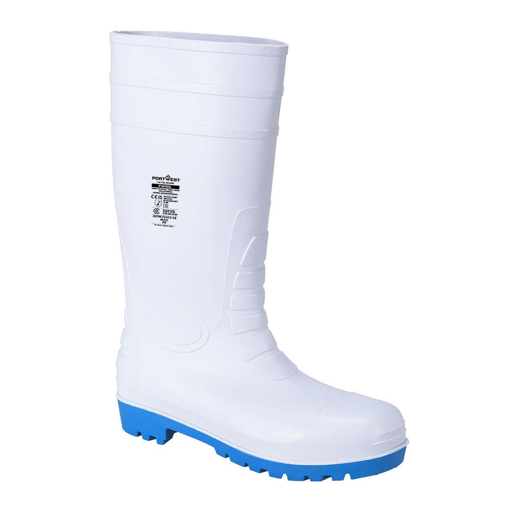PORTWEST FW95 | White Safety Gumboots