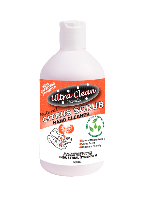ULTRA CLEAN Citrus Scrub Hand Cleaner, 500ml