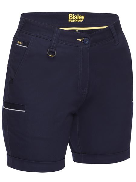 BISLEY BSHL1015 Womens Stretch Cotton Short