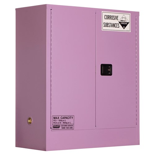 PRATT 5530ASPH Corrosive Substances Cabinet, Metal 160L