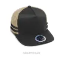 INIVI IV149 Striped Truckers Cap