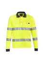 SYZMIK ZH380 Bio-Motion Polo Shirt, Long Sleeve - Yellow