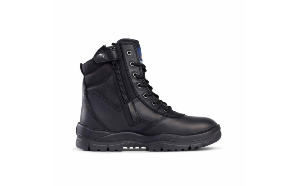 [VF-951020-070] MONGREL 951 High Leg Zipsider Boots (Soft Toe) Black (7)