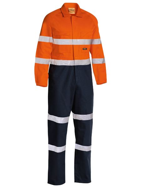 BISLEY BC6357T Taped Hi Vis Coverall
